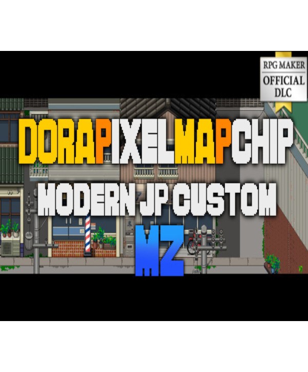 RPG MAKER MZ - DorapixelMapChips - Modern JP DLC Steam Key GLOBAL